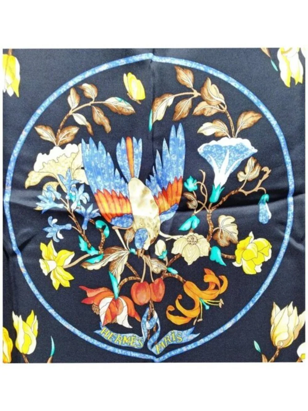 Authentic Hermès Pierres d’Orient Silk Carré 90 Scarf